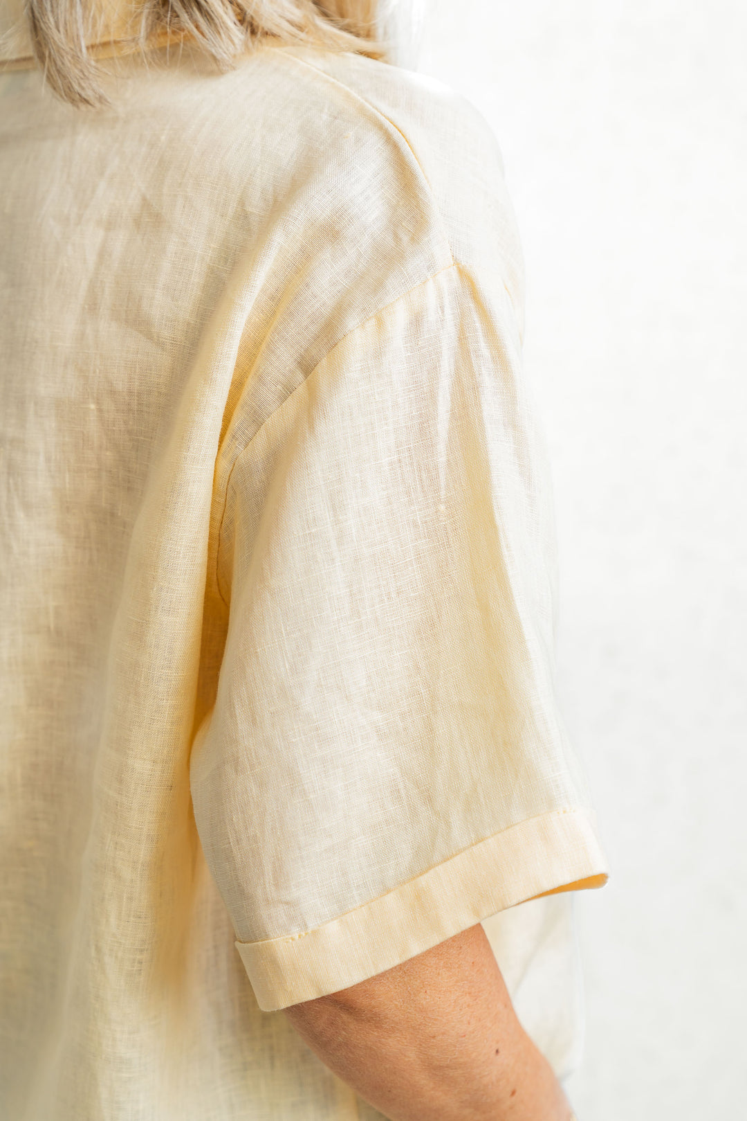 Lincoln Linen Shirt - Butter