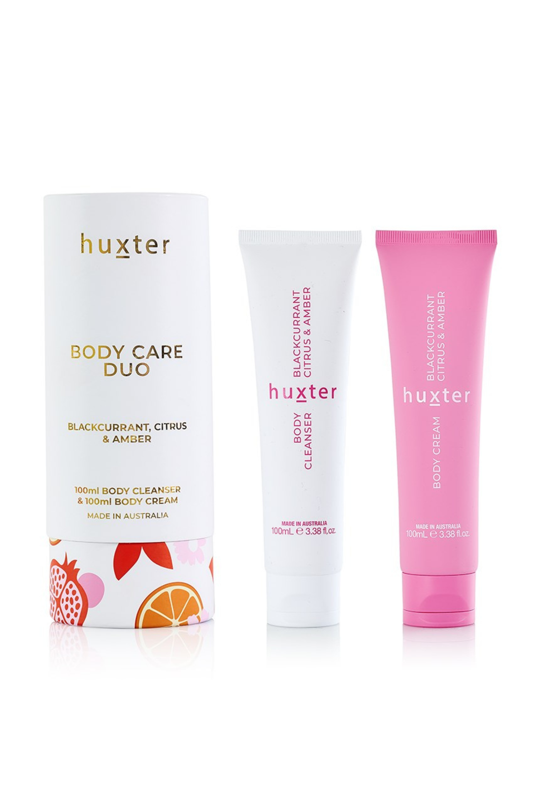 Body Care Duo - Blackcurrant, Citrus and Amber