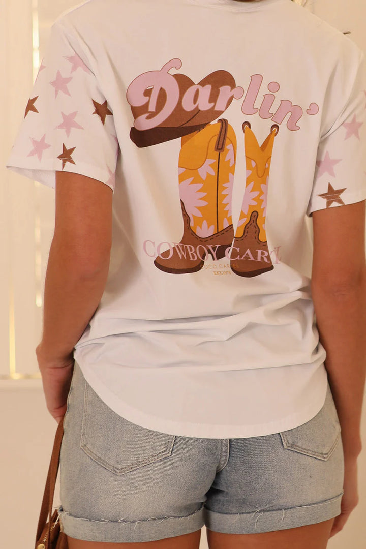 Darlin' Tee - White