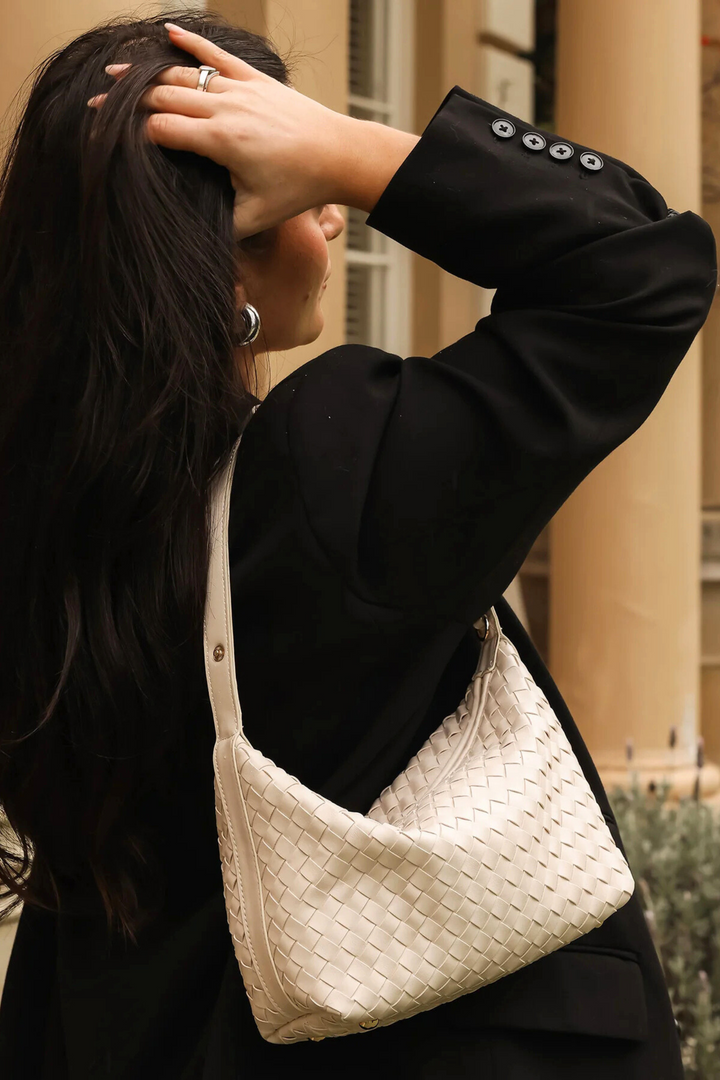 Madeline Shoulder Bag - Vanilla