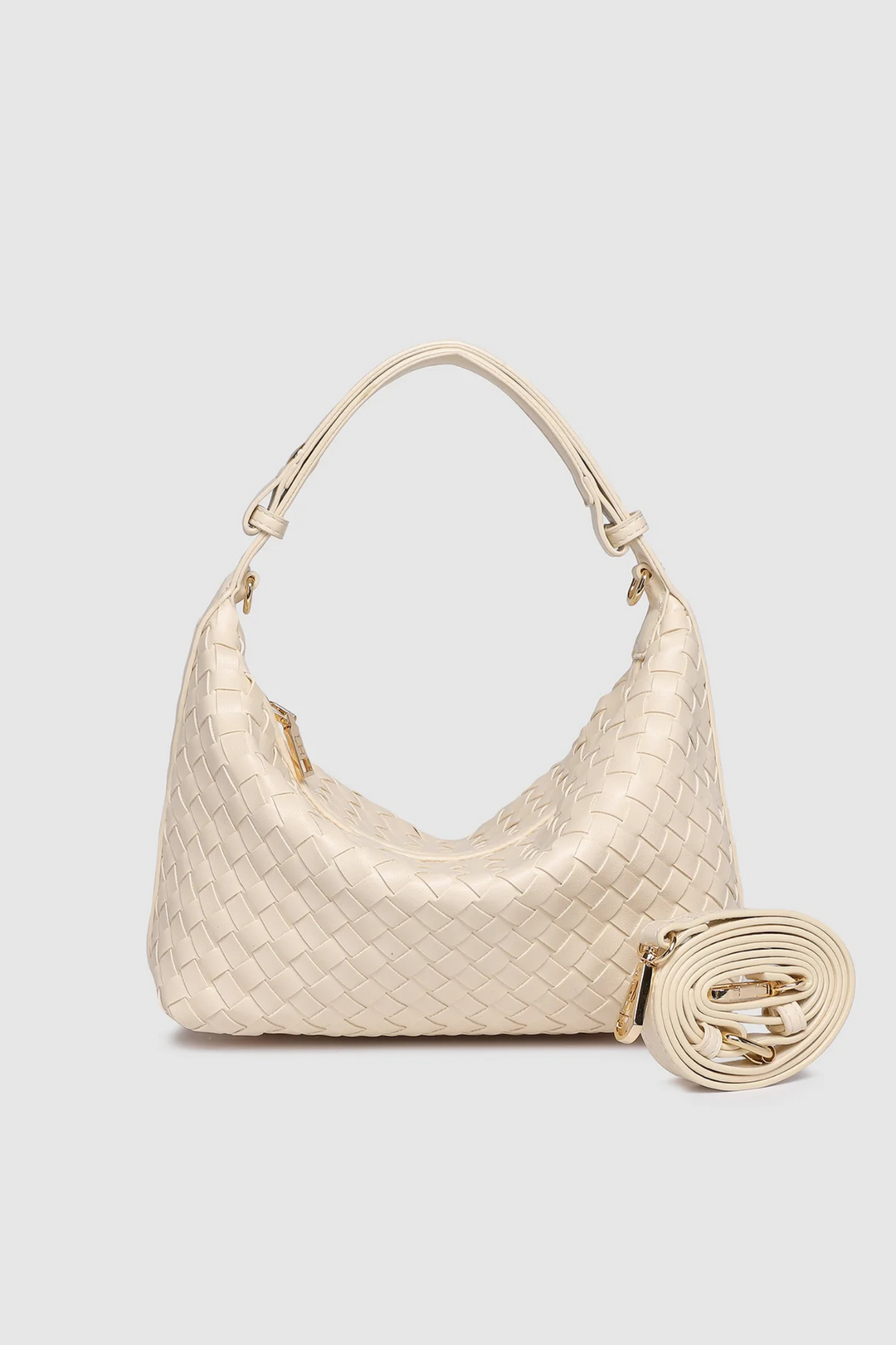 Madeline Shoulder Bag - Vanilla