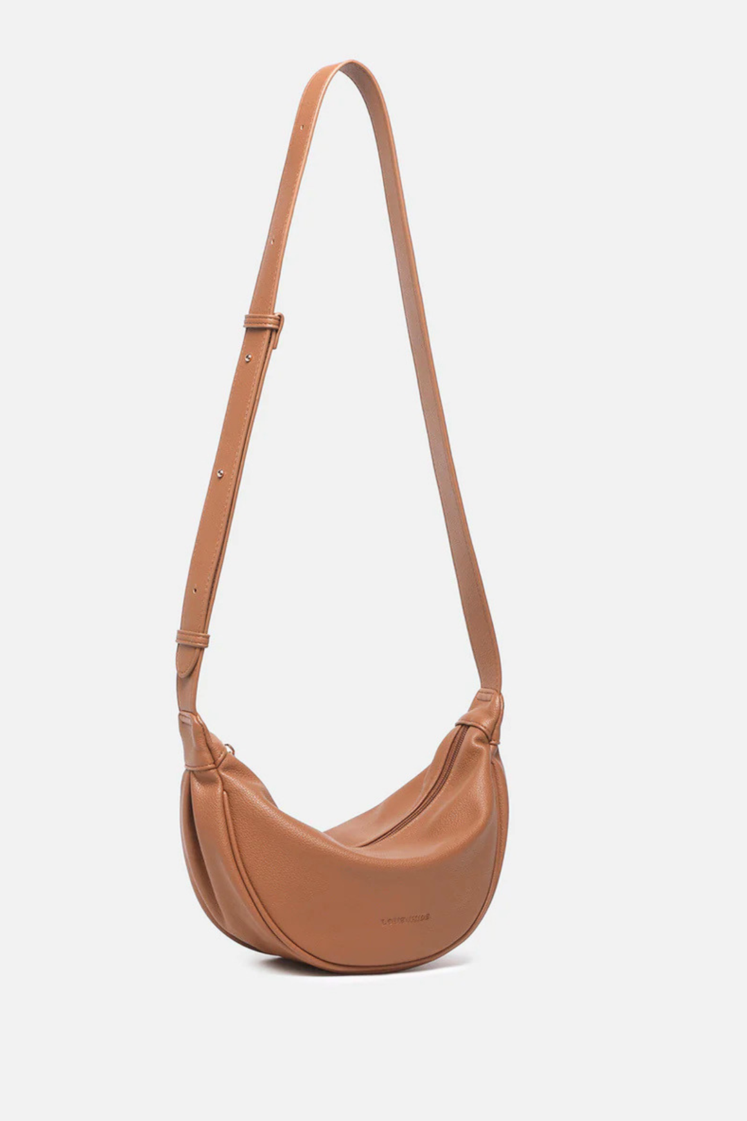 Sylvia PU Crossbody Bag - Toffee