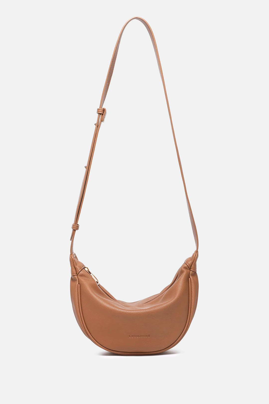 Sylvia PU Crossbody Bag - Toffee