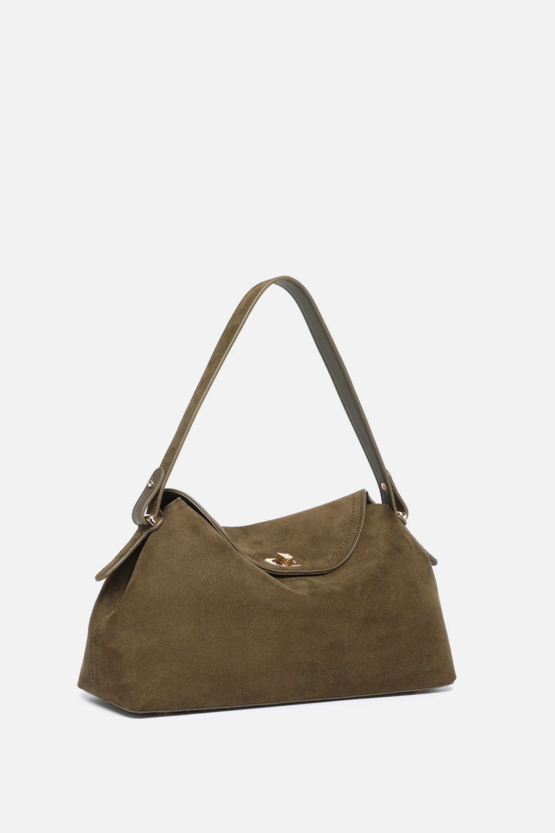 Nicole Suedette Handbag - Olive