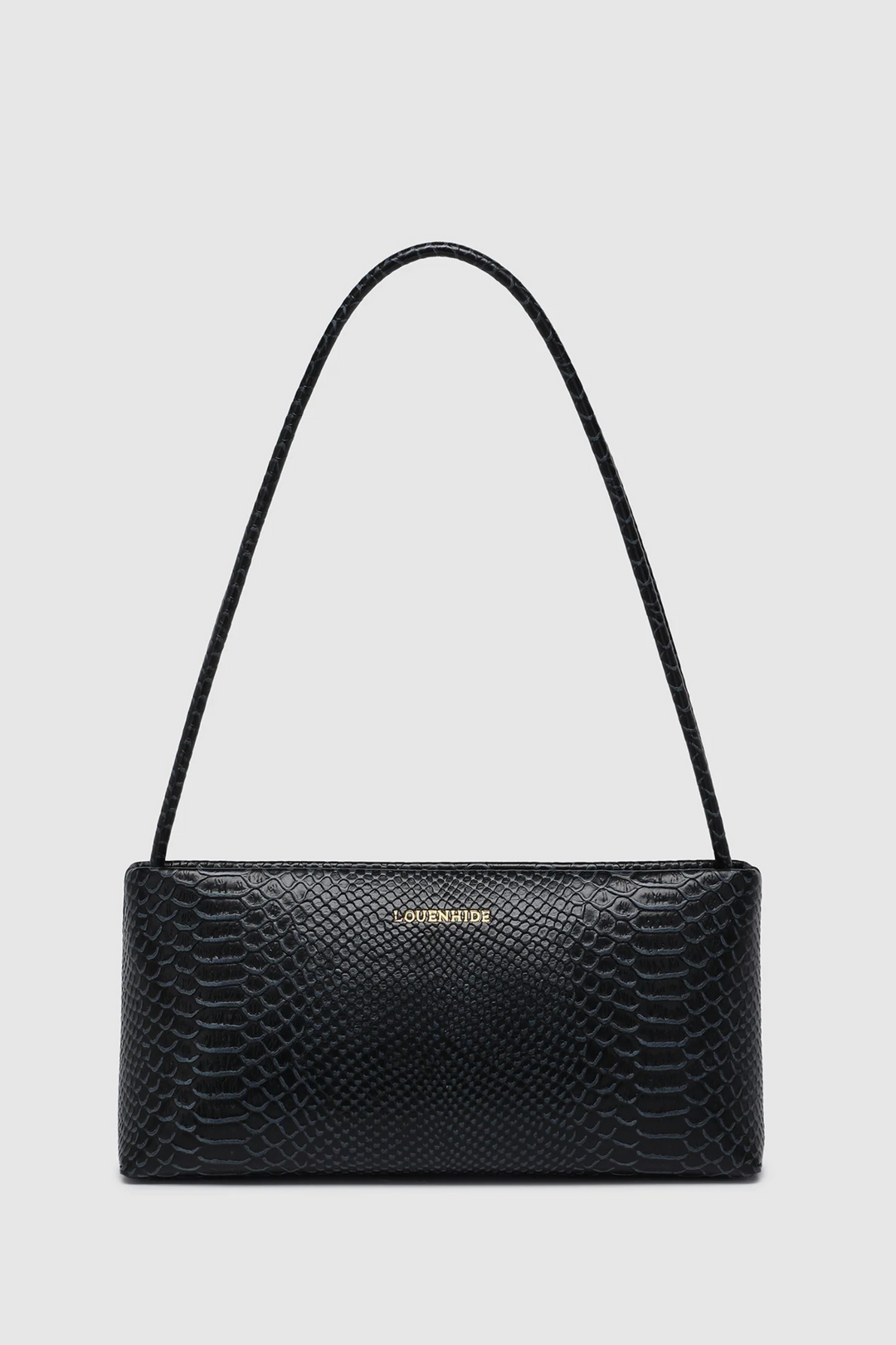 Lara Bag - Black Croc