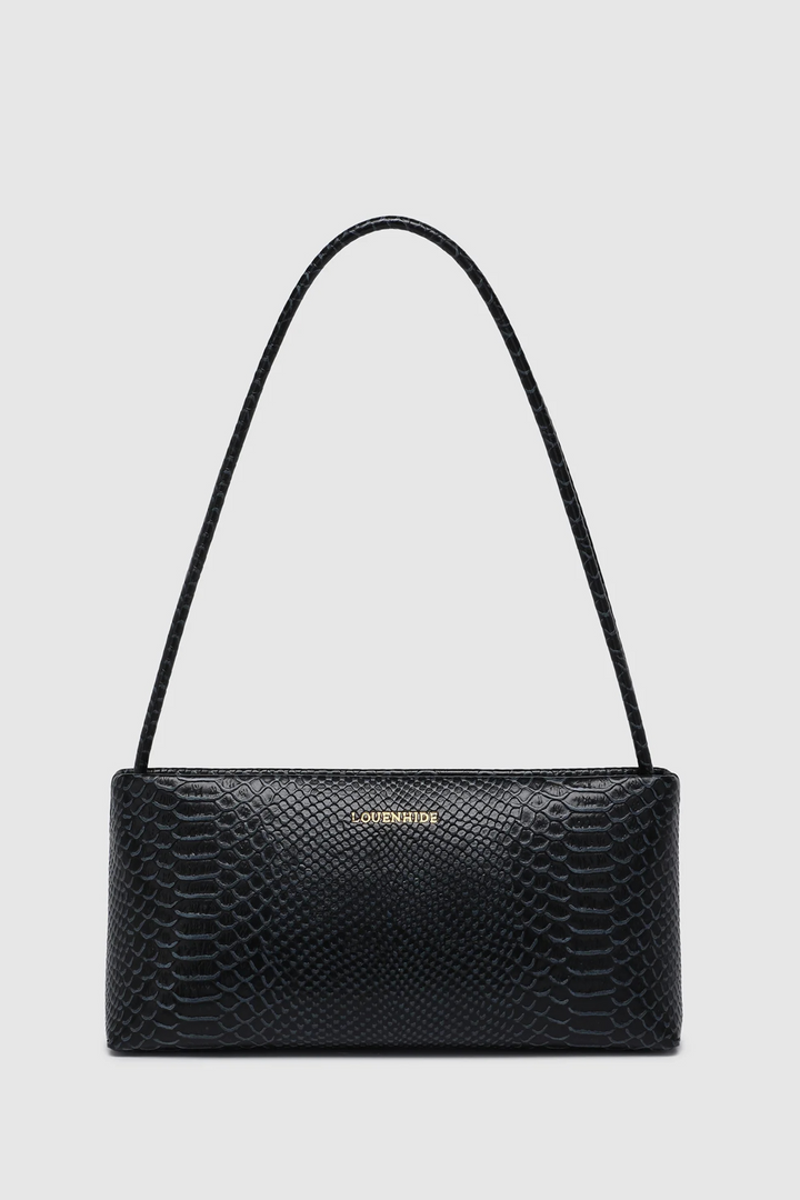 Lara Bag - Black Croc
