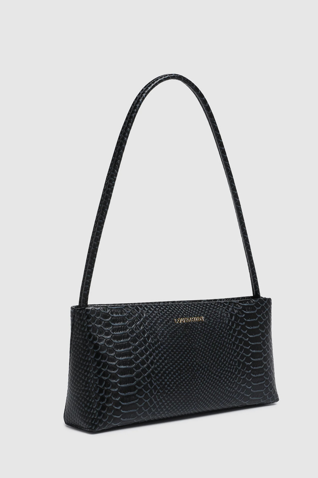 Lara Bag - Black Croc