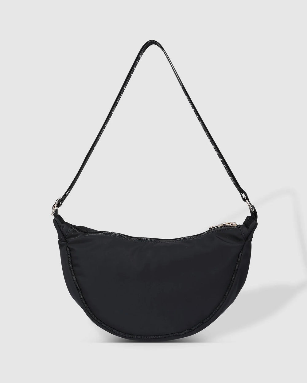 Sylvia Nylon Crossbody Bag - Black - Mabel and Woods