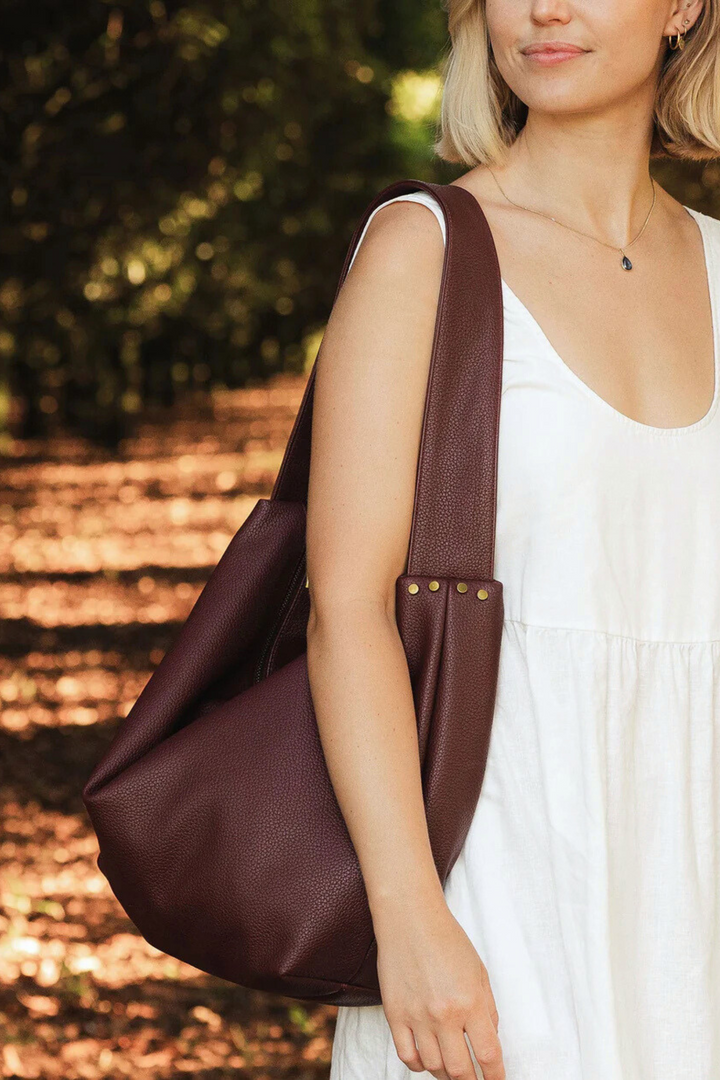 Morgan Shoulder Bag - Burgandy