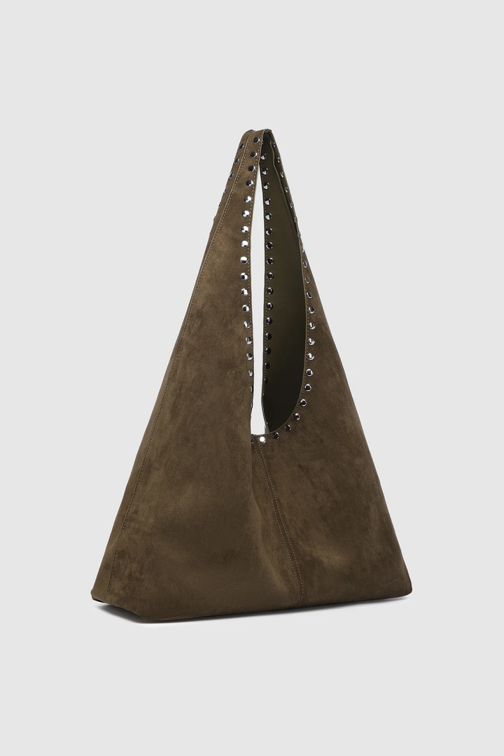 Hailey Shoulder Bag - Olive Brown - Mabel and Woods