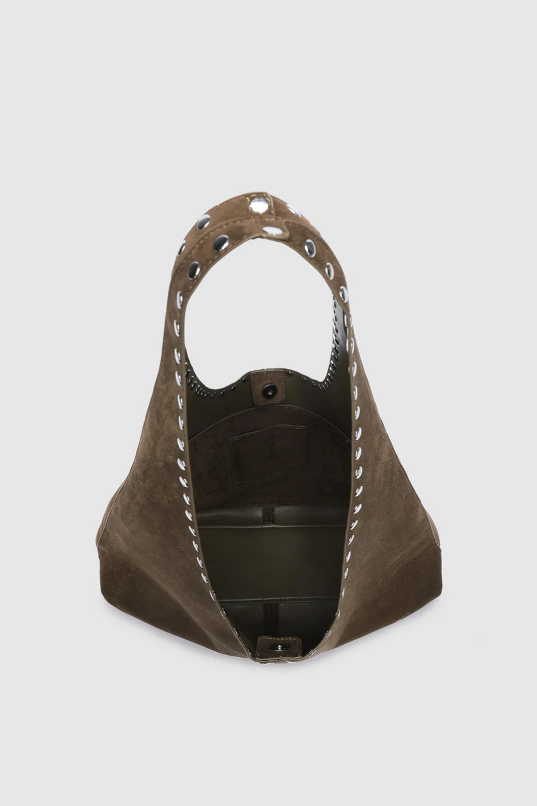 Hailey Shoulder Bag - Olive Brown - Mabel and Woods