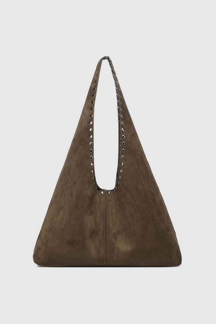 Hailey Shoulder Bag - Olive Brown - Mabel and Woods