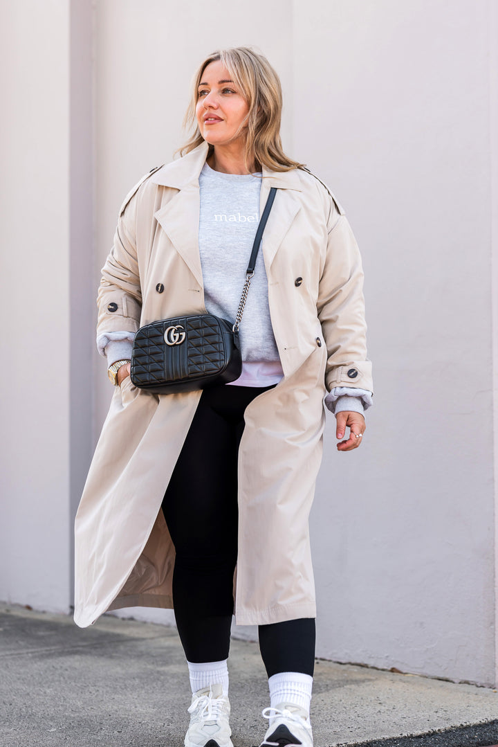 The Mabel Sweatshirt - Grey Marle