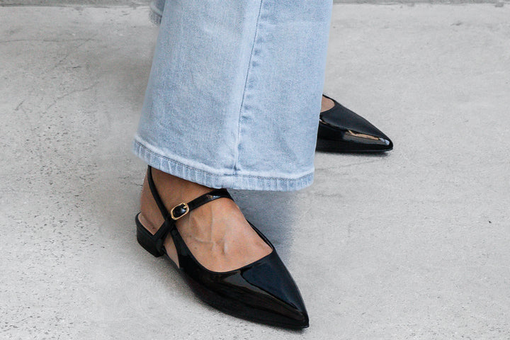 Hiatus Patent Flats - Black
