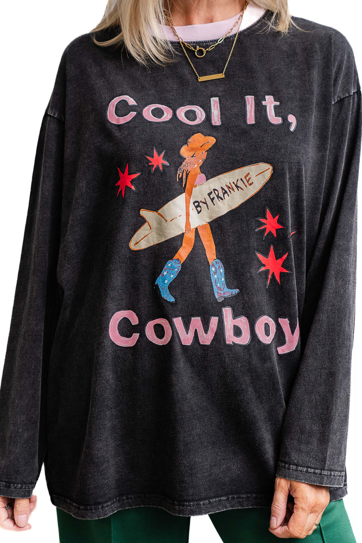 Cool It Cowboy Top - Mabel and Woods