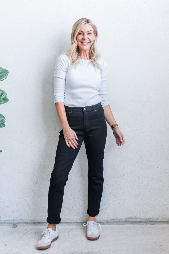 Millie Mum Jean - Black