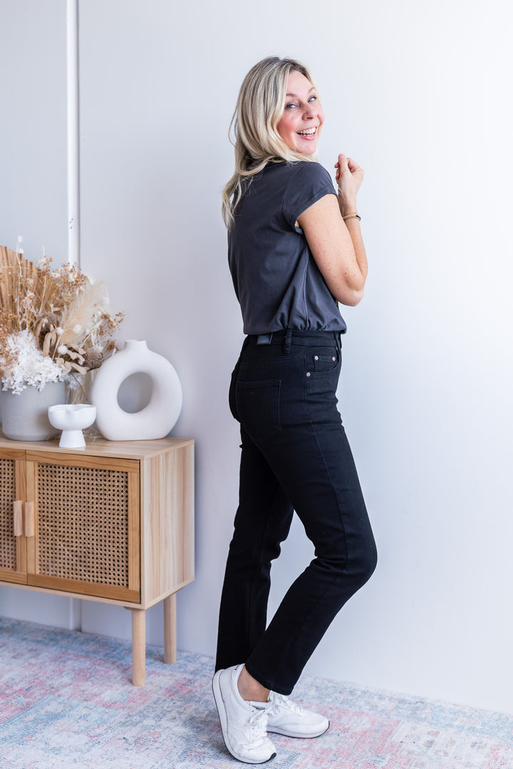 Millie Mum Jean - Black