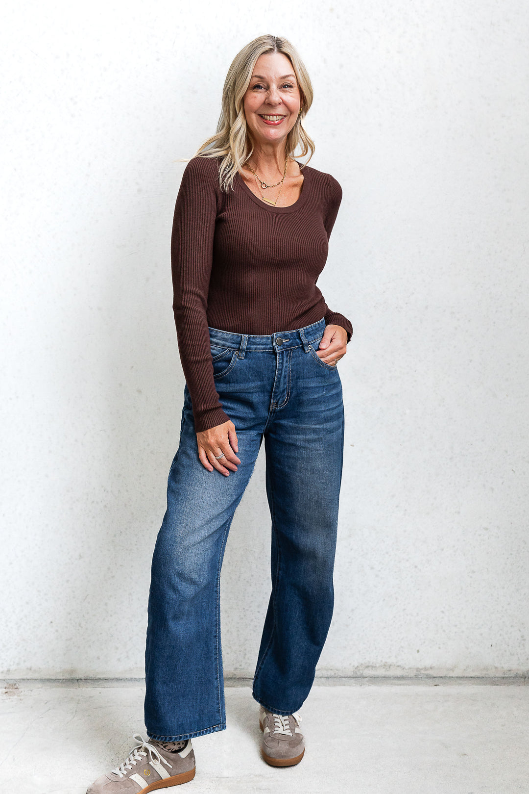 Freya Knit - Chocolate
