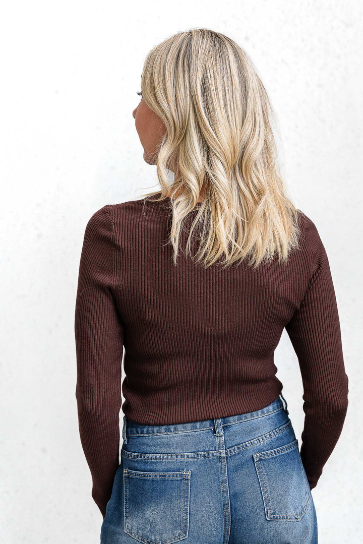 Freya Knit - Chocolate