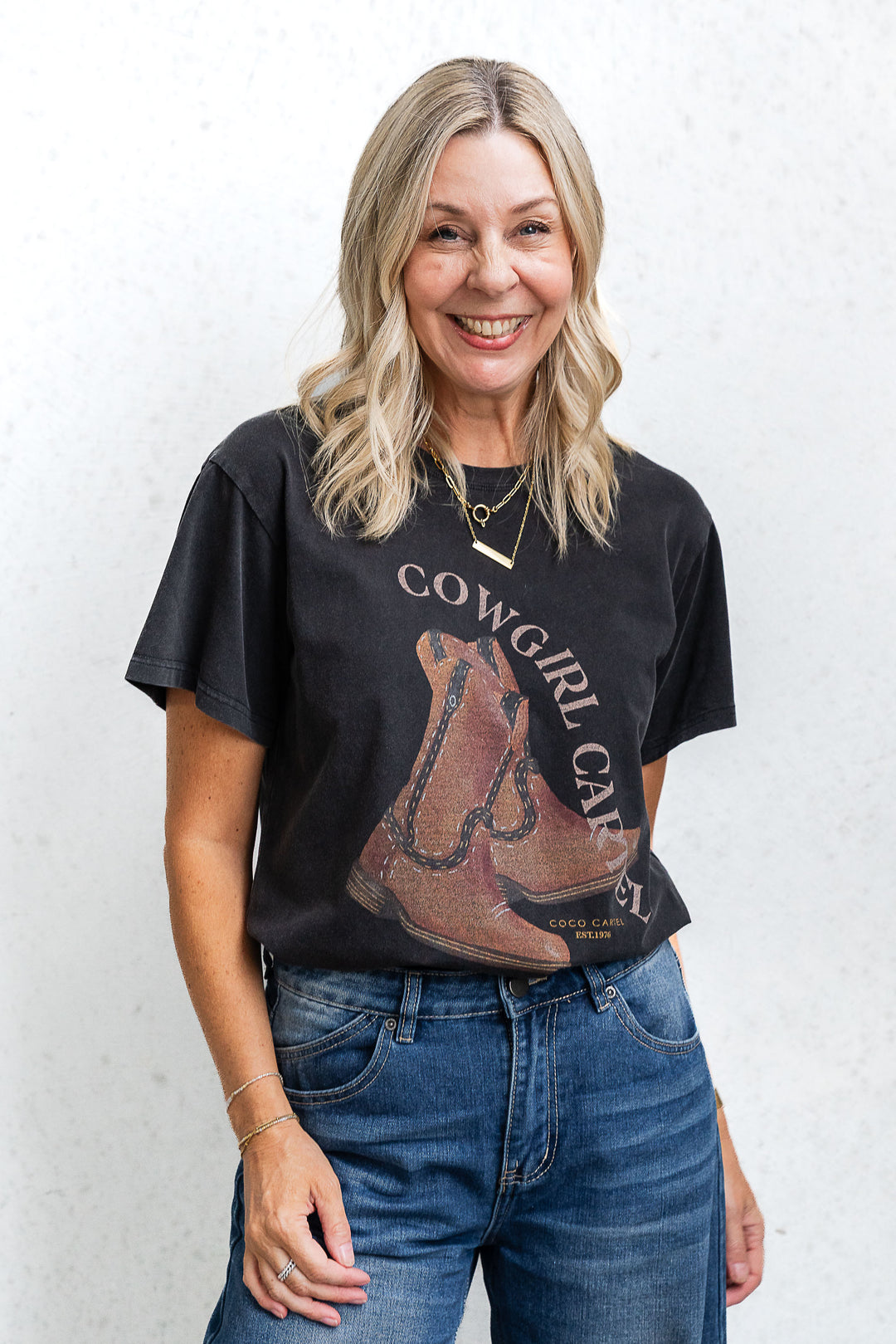 Cartel Tee - Washed Black