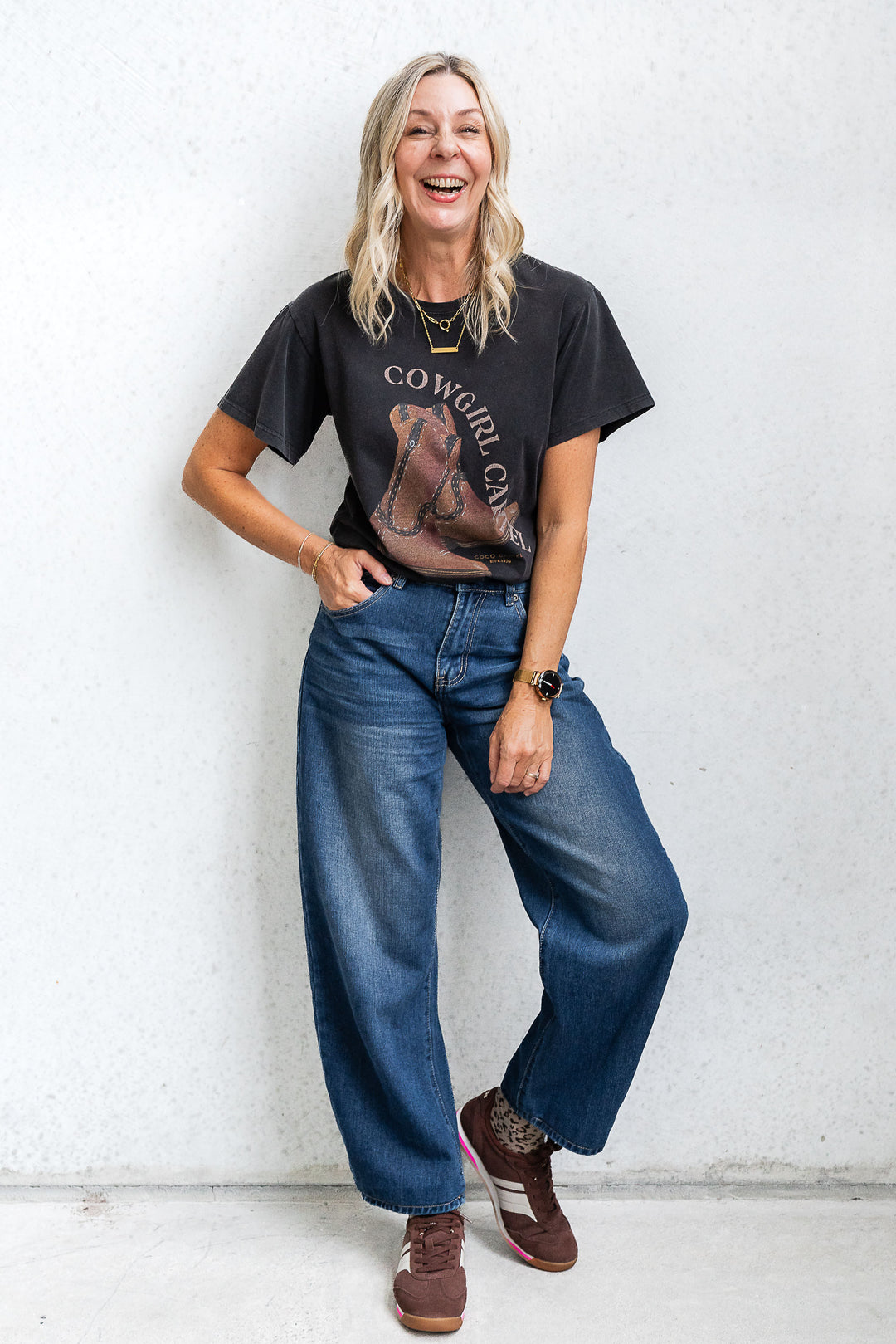 Cartel Tee - Washed Black