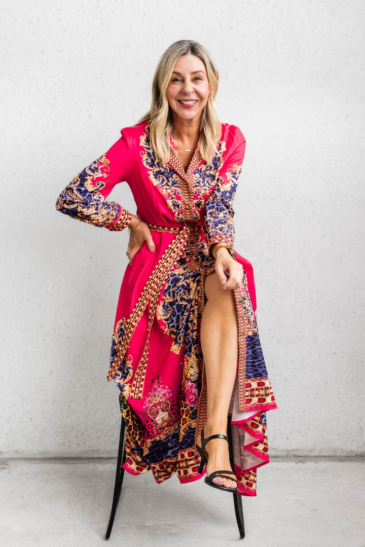 Valentine Maxi Dress - Red