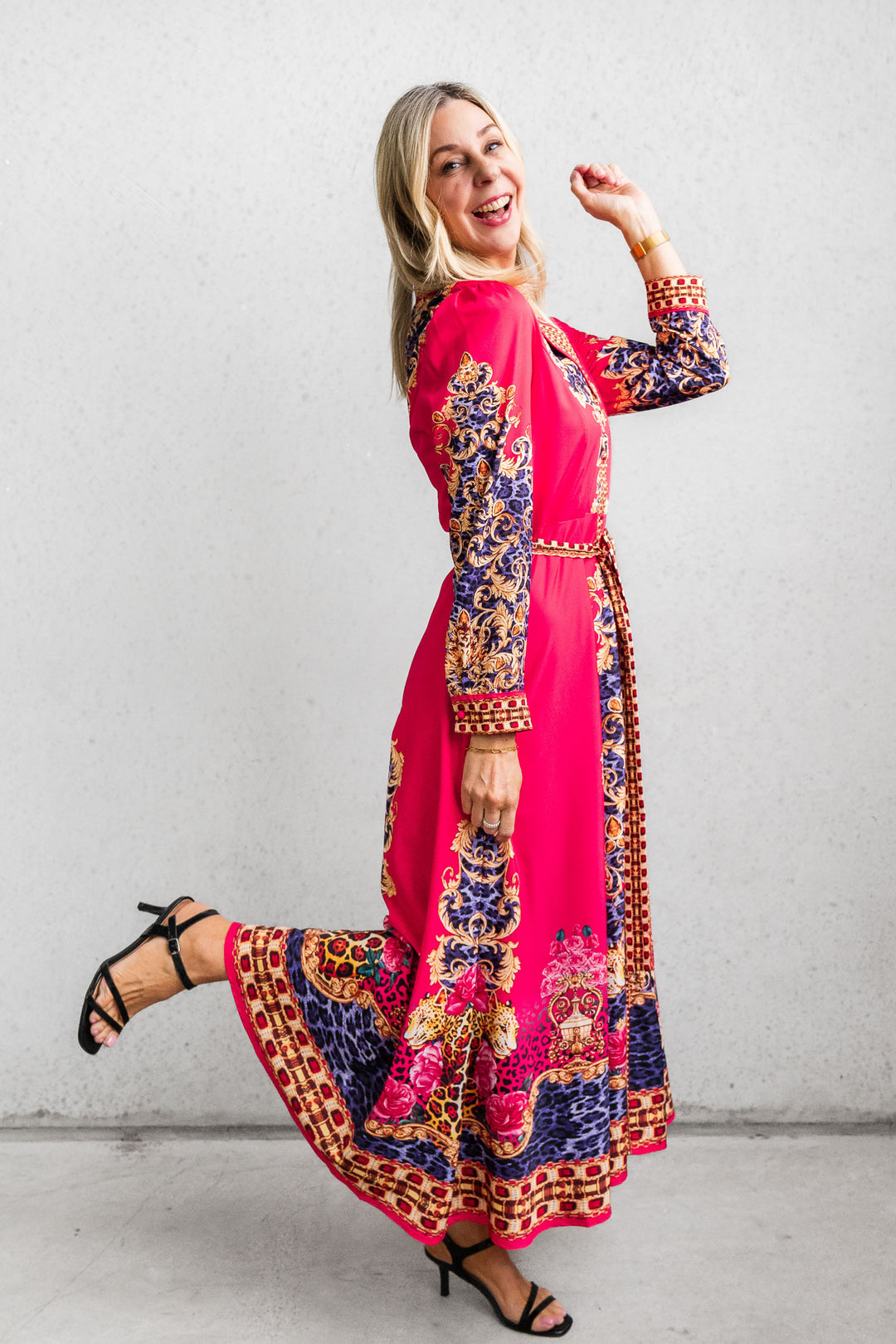Valentine Maxi Dress - Red