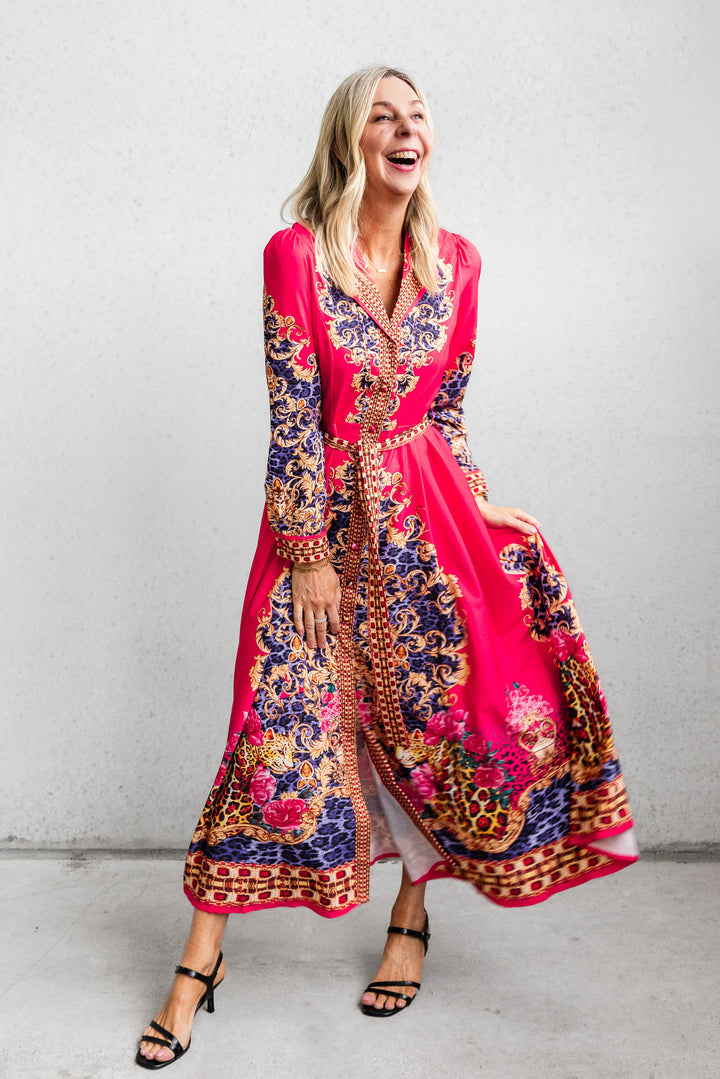 Valentine Maxi Dress - Red