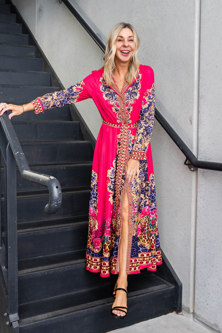 Valentine Maxi Dress - Red