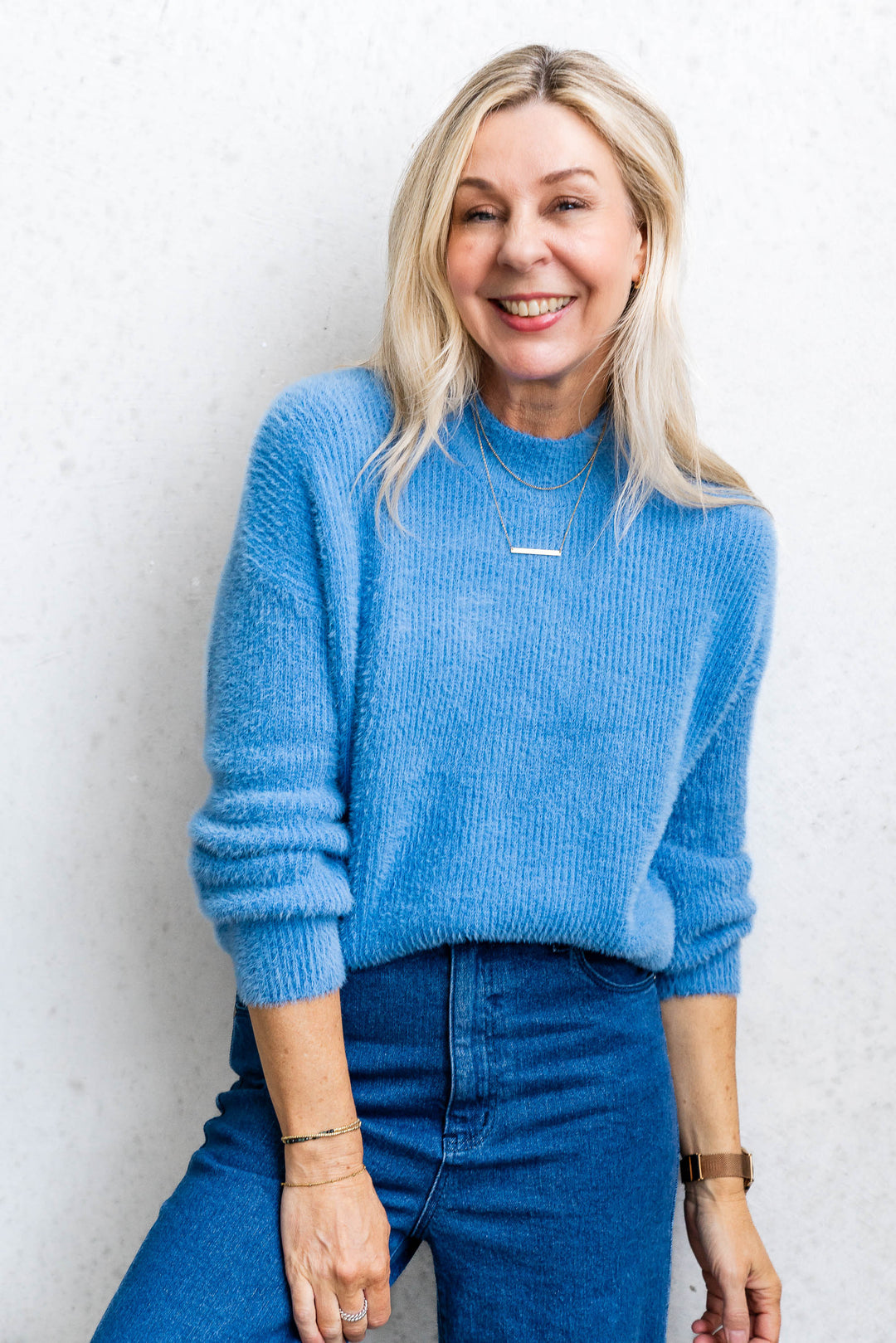 Grace Knit - Blue