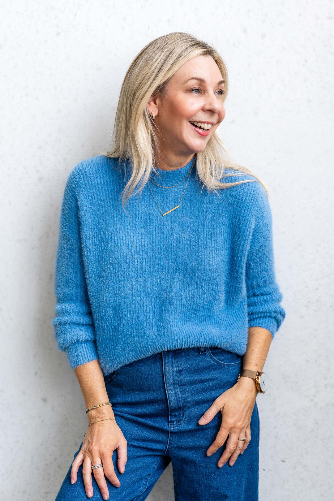 Grace Knit - Blue