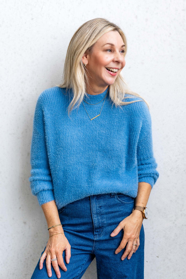 Grace Knit - Blue