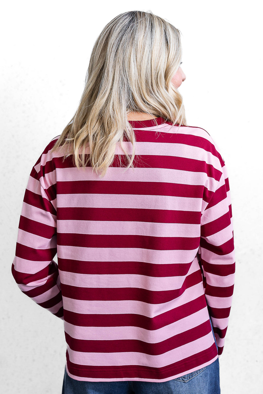 Jax Stripe Top - Pink