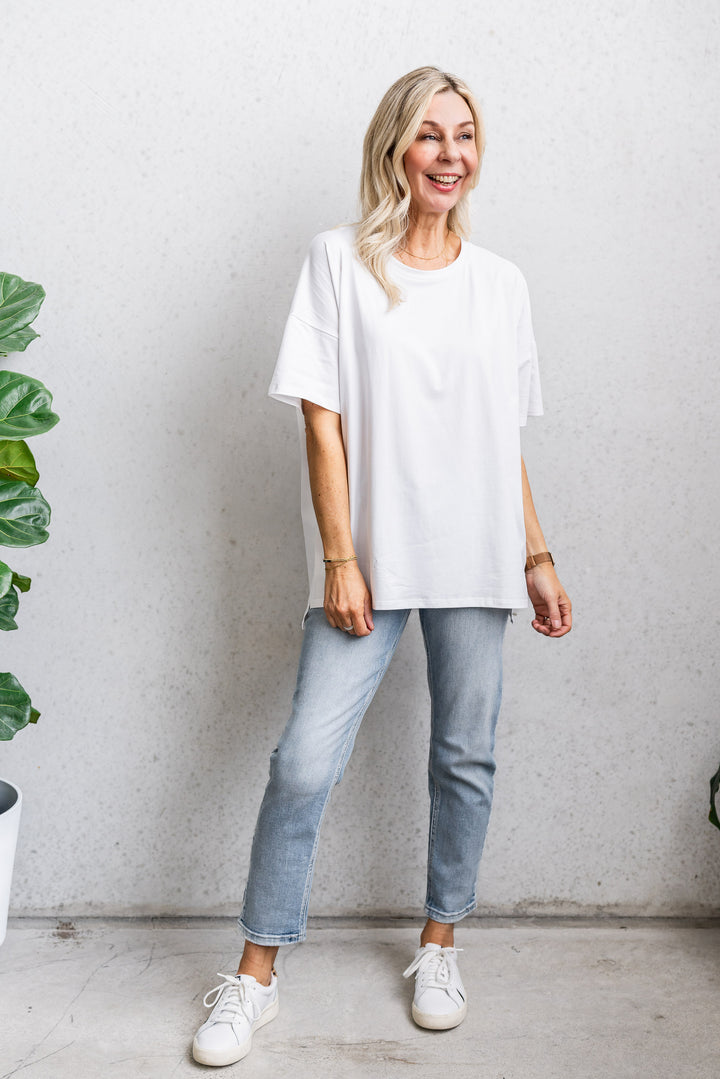 Oversized Tee - White