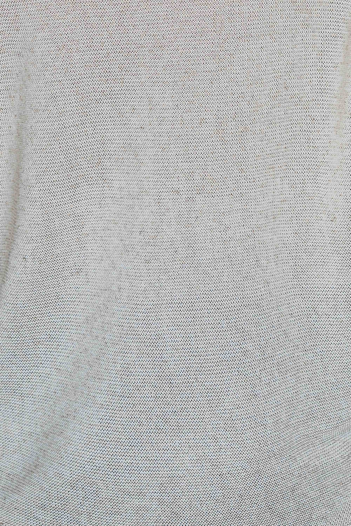 Spring Light Knit Top - Latte