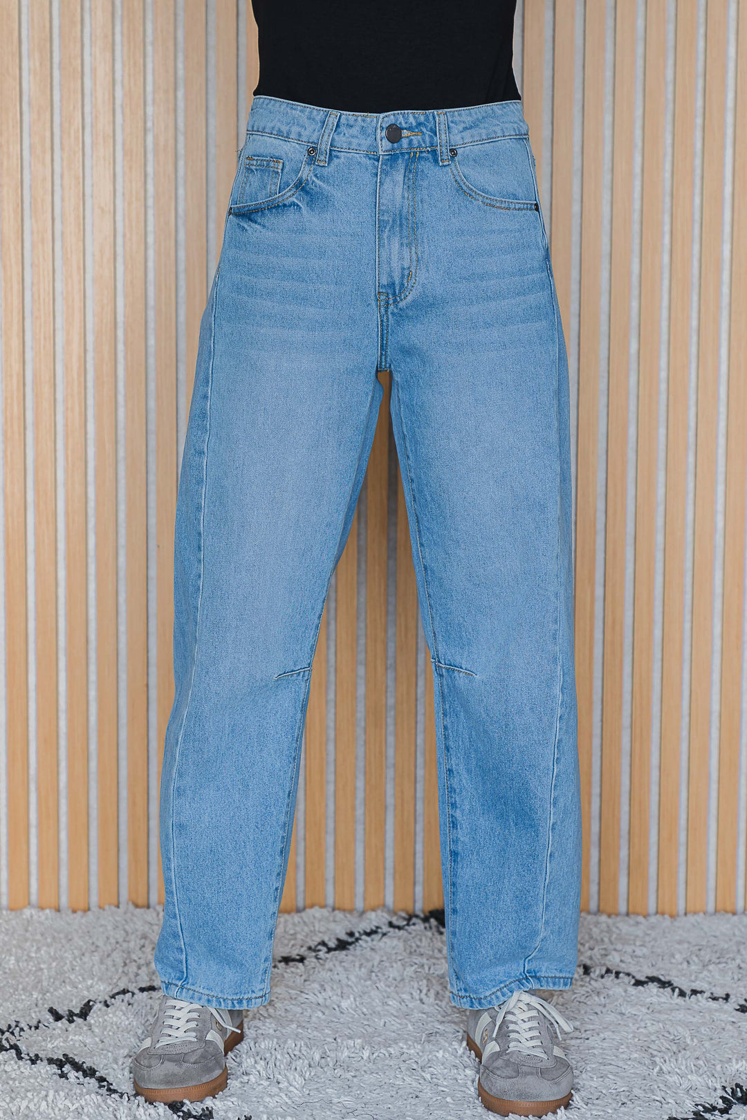 Laney Boyfriend Jean - Light Wash