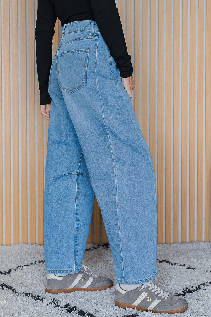 Laney Boyfriend Jean - Light Wash