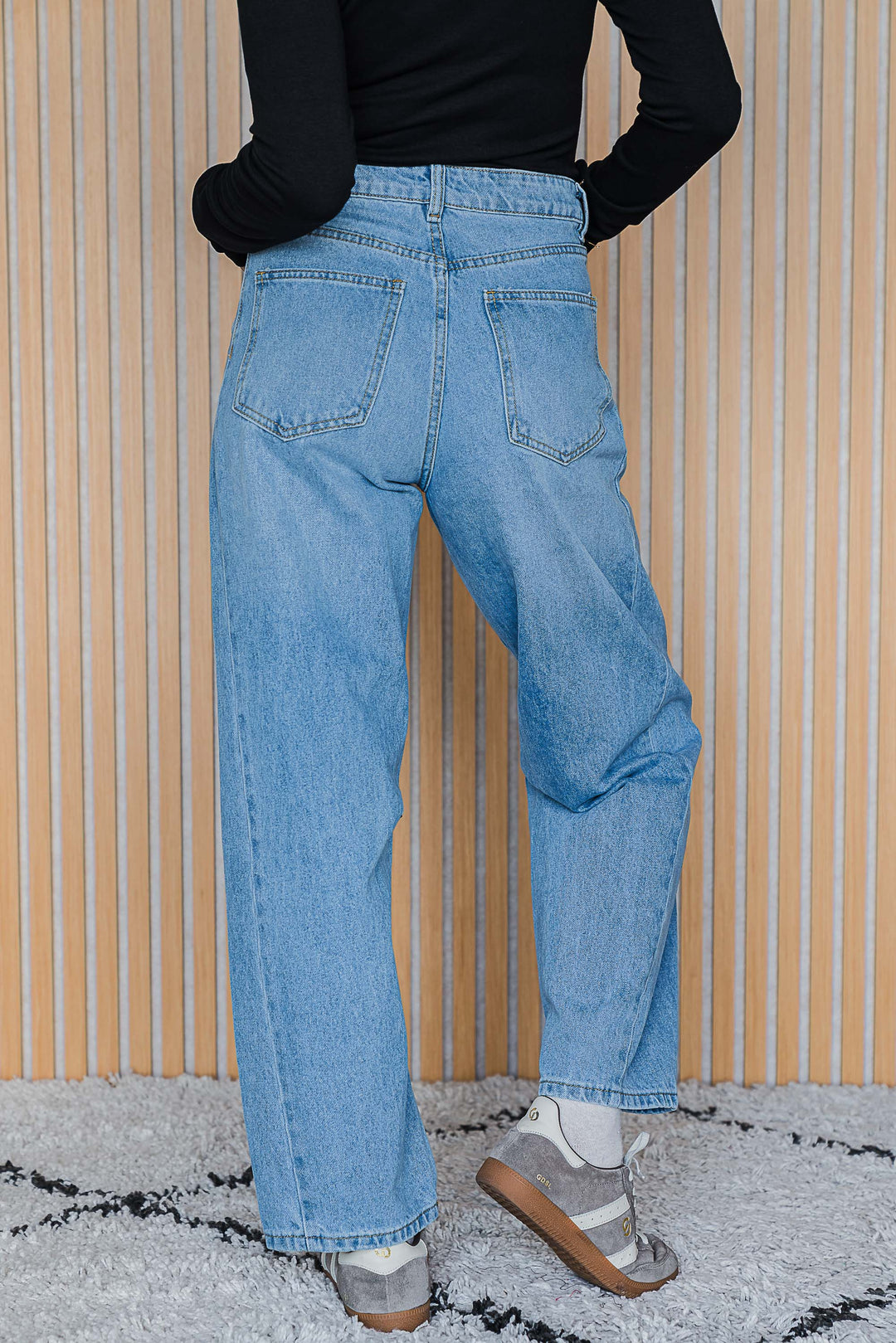 Laney Boyfriend Jean - Light Wash