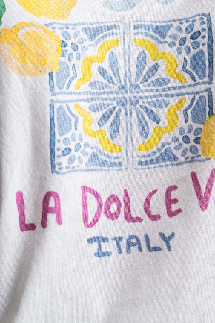 La Dolce Vita Tee - White
