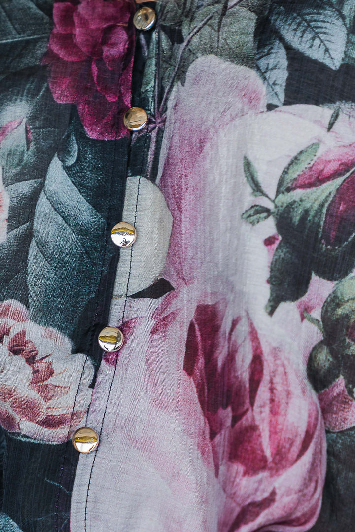 MIdnight Floral Shirt