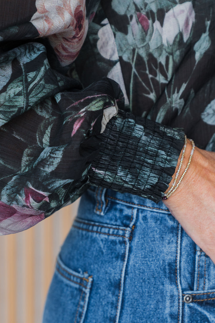 MIdnight Floral Shirt