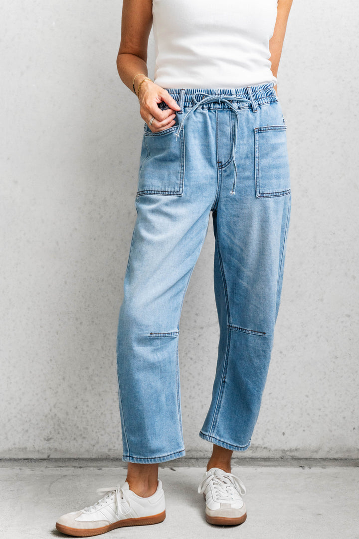 Barrel Jogger - Blue