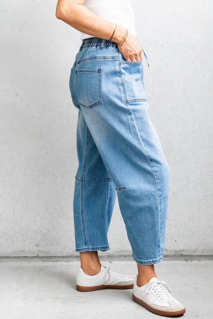 Barrel Jogger - Blue