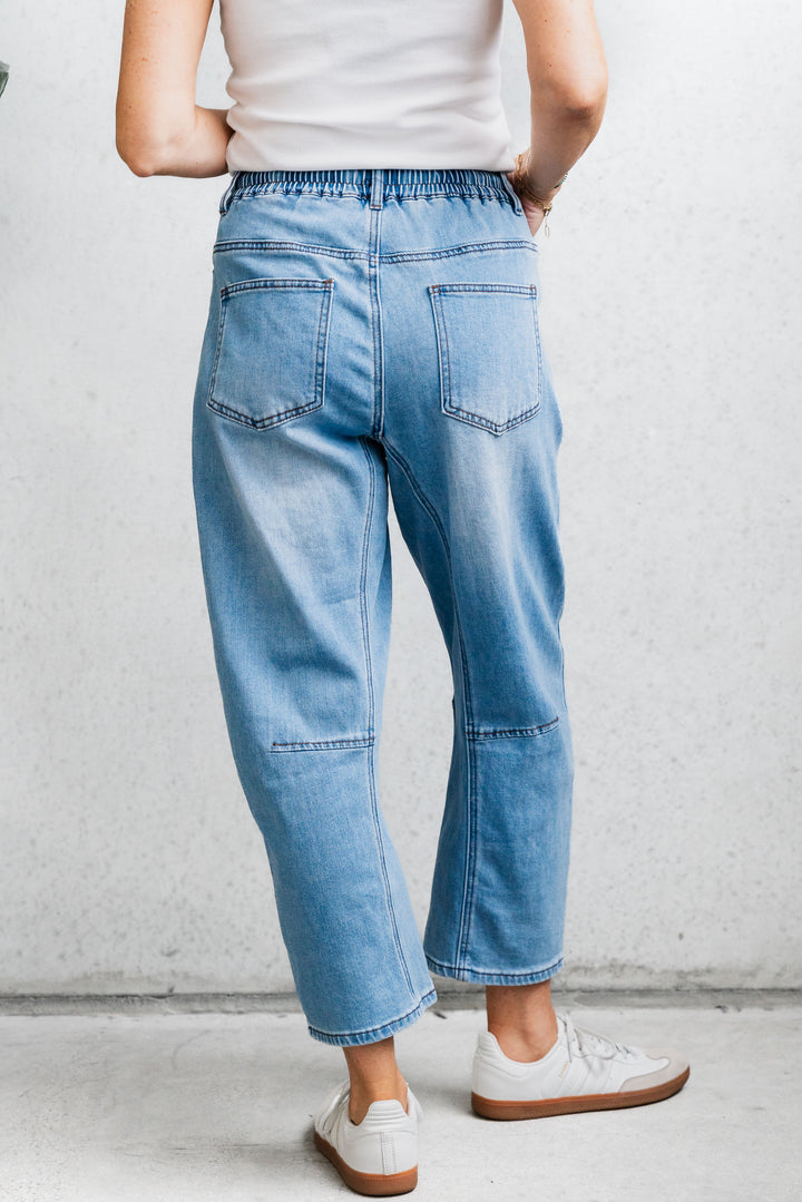 Barrel Jogger - Blue