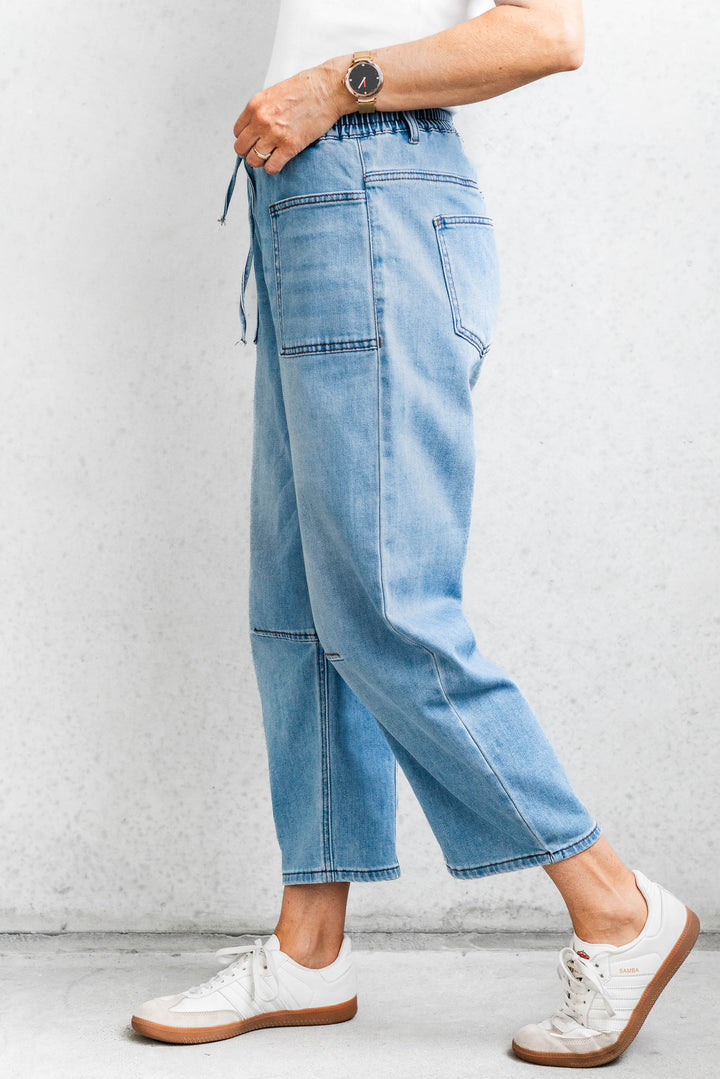 Barrel Jogger - Blue
