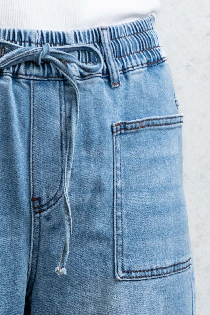 Barrel Jogger - Blue