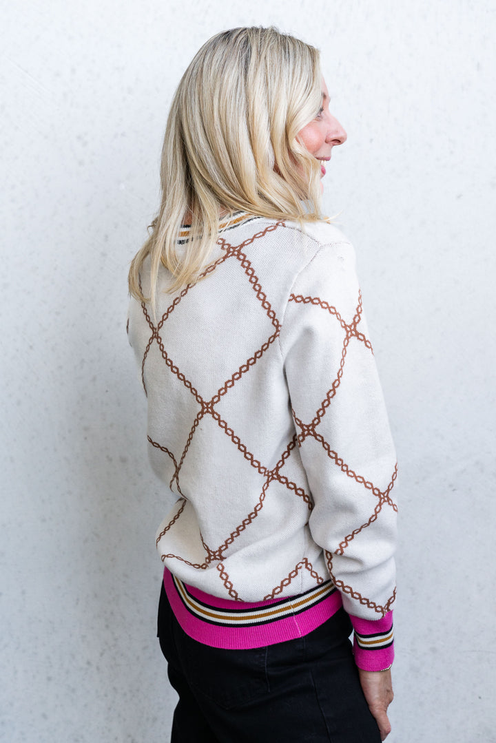 Chain Knit - Latte