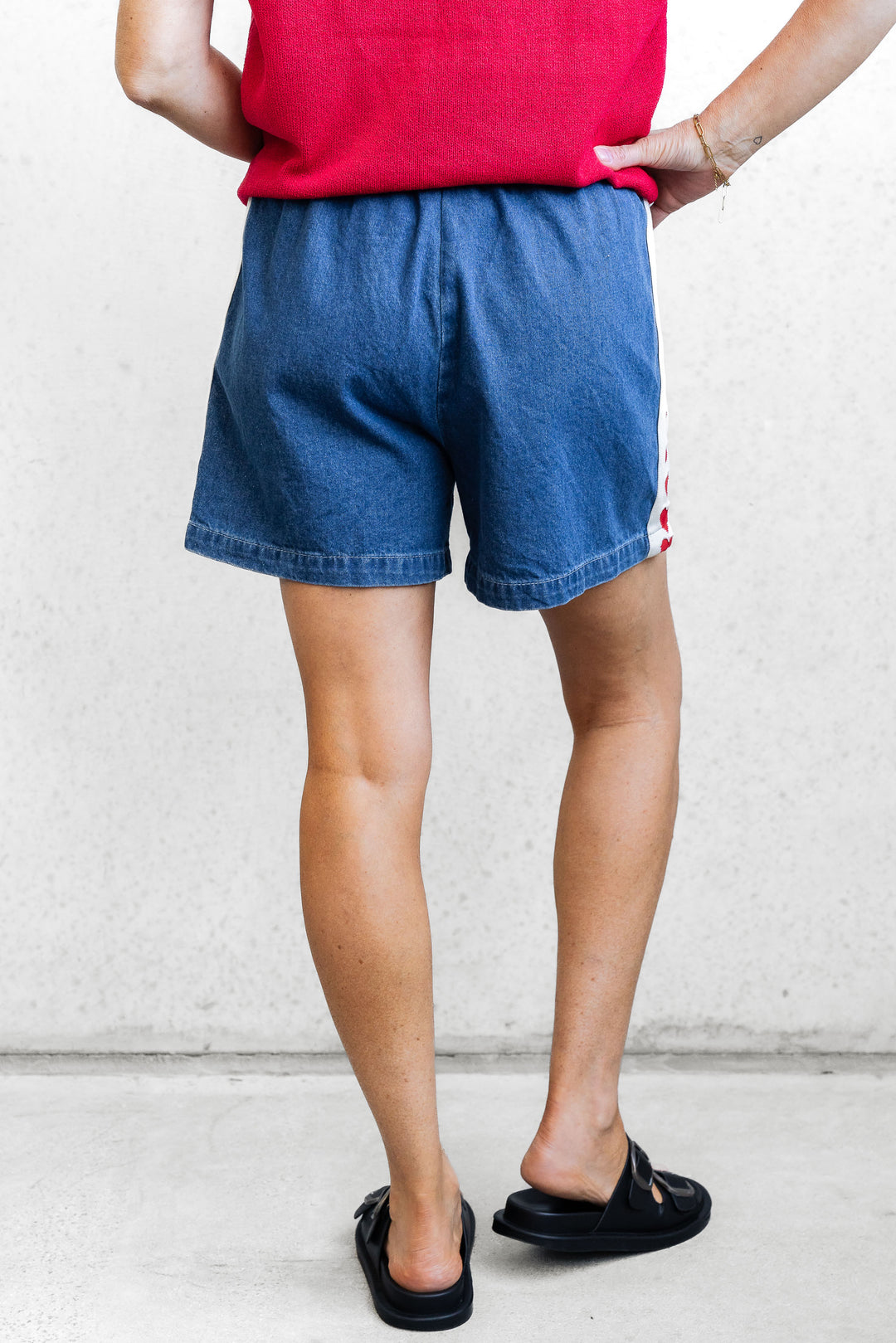 I Heart You Denim Shorts