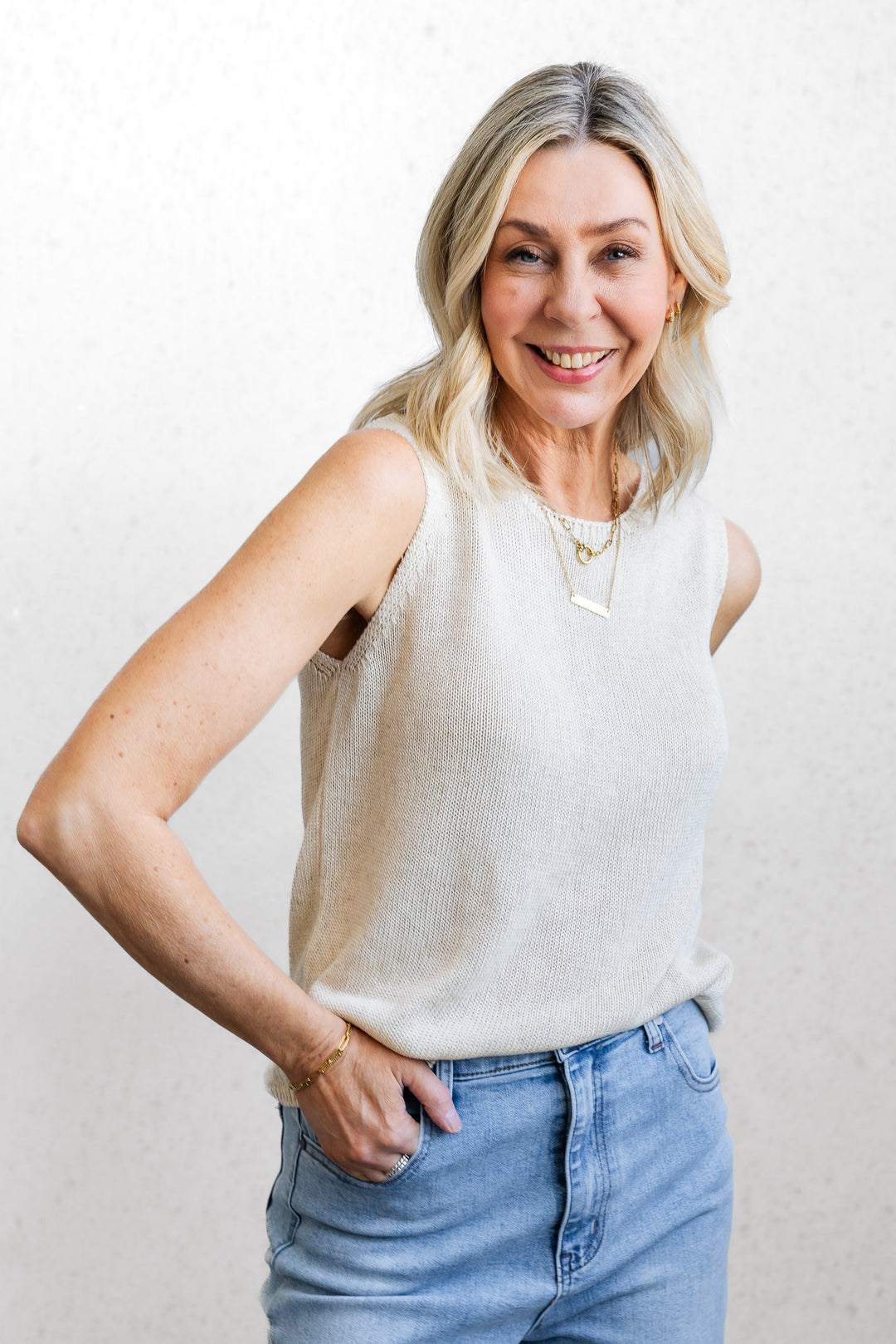 Spring Tank - Natural