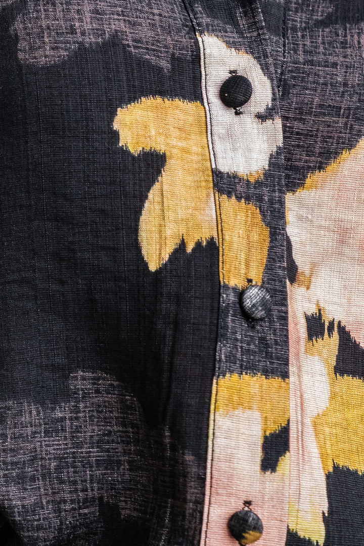 Vixen Floral Shirt - Black